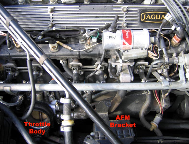 Jaguar XJ6 SIII injector replacement